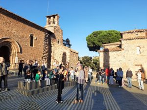 Fotografia de la sessió del 10 d'octubre de 2025 amb motiu de les Jornades europees del Patrimoni a Catalunya