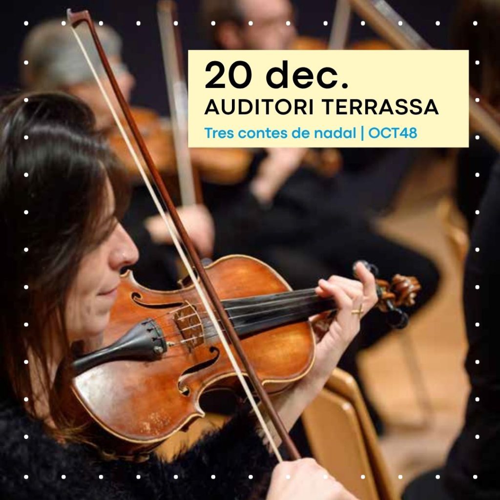 Tres contes de Nadal | Orquestra de Cambra Terrassa 48 | Terrassa Cultura