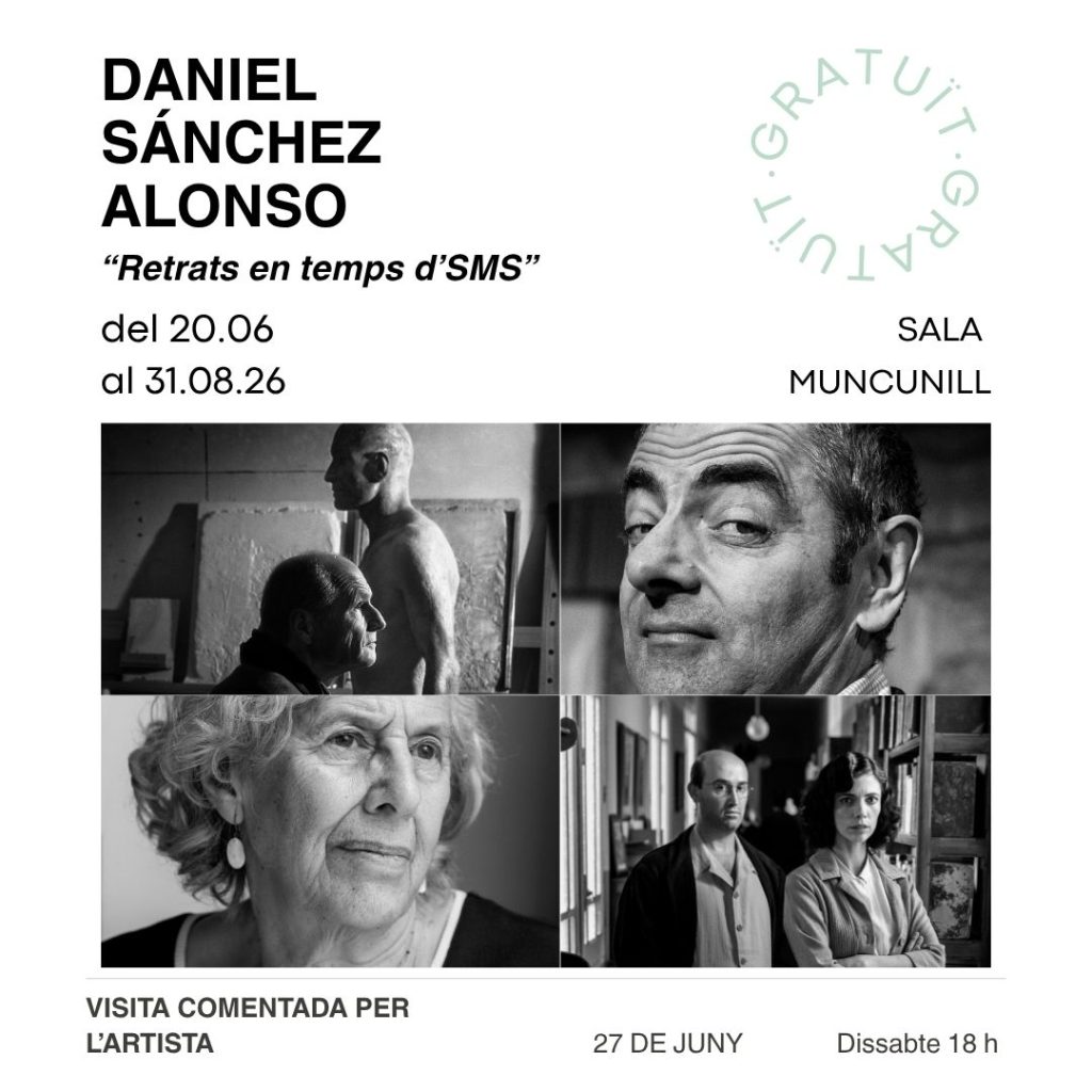 Triple exposició Daniel Sanchez Alonso Terrassa Comissariat Metamorfosi Sala Muncunill