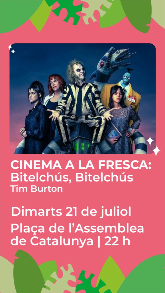Cinema a la fresca: Bitelchús, Bitelchús Tim Burton