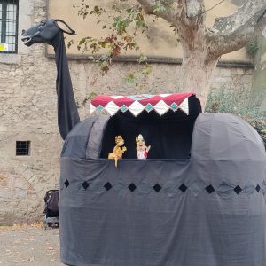 Mulassa. Mulasses de Girona i Terrassa. Espectacle itinerant.